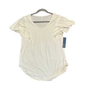 Passport too sz S in a cream color